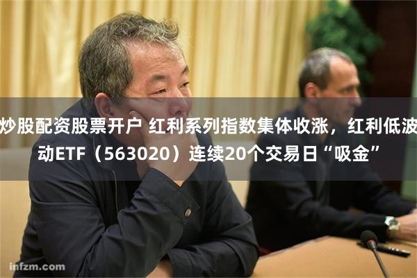 炒股配资股票开户 红利系列指数集体收涨，红利低波动ETF（563020）连续20个交易日“吸金”